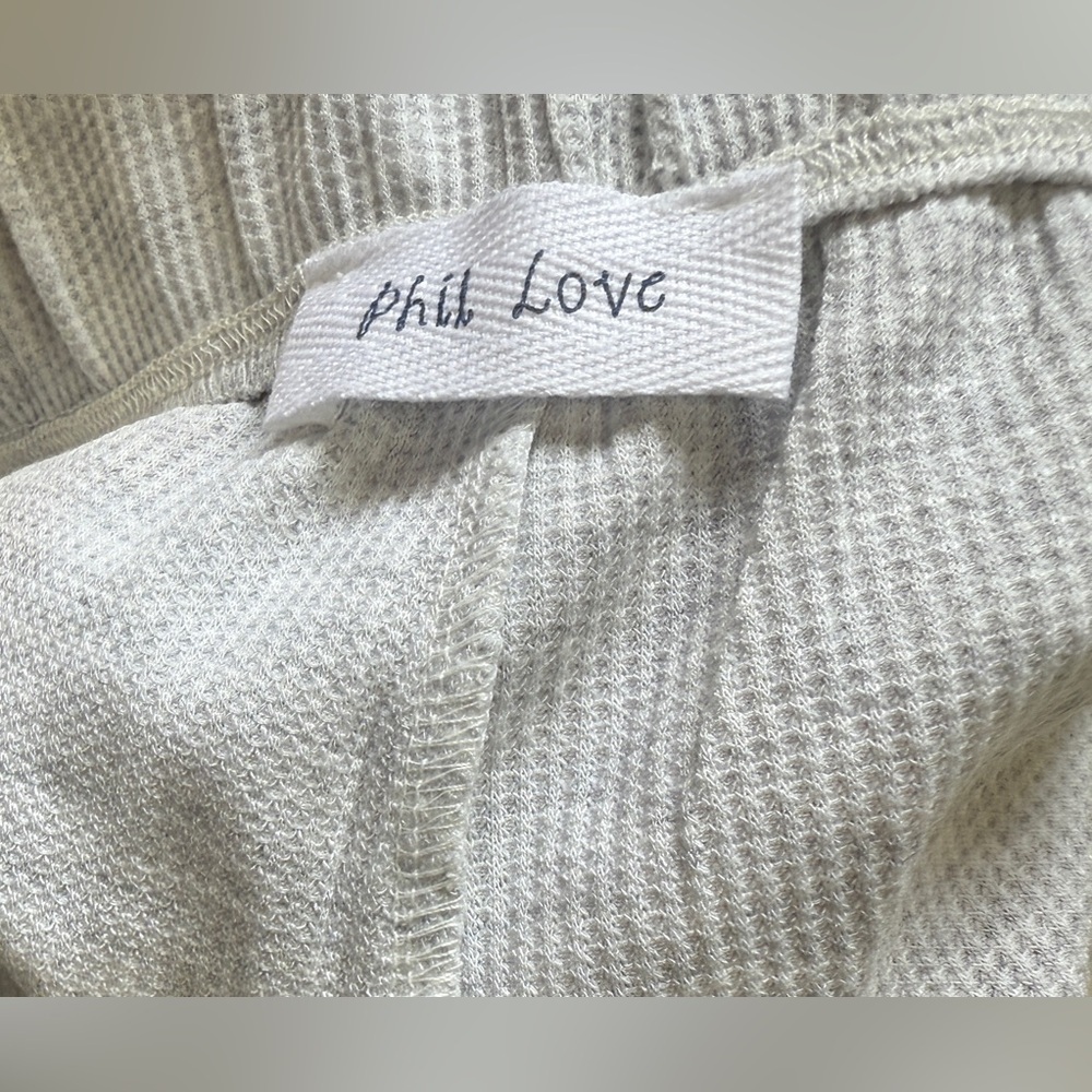 Phil Love Heather Grey Western Lounge Set Size L NWT - Picture 9 of 9